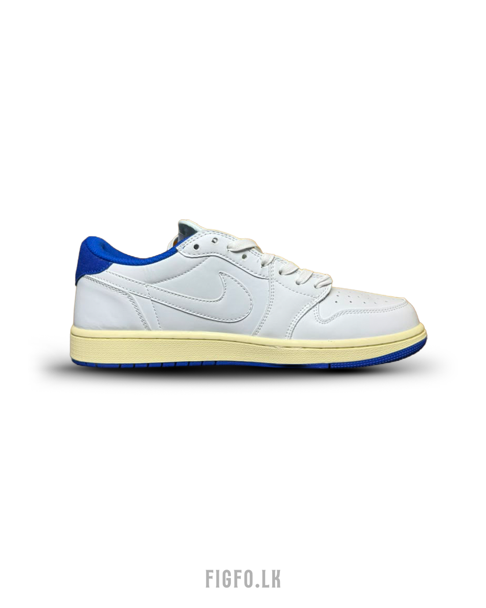 Air Jordan 1 Low "Travis Scott" Sail Military Blue
