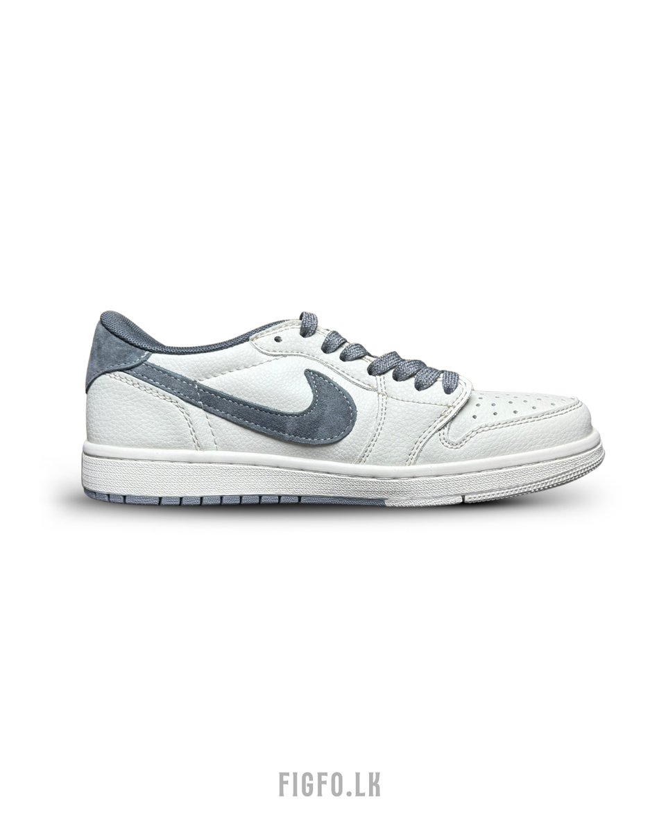 Nike Air Jordan 1 Low Custom x Stussy x Supreme Grey