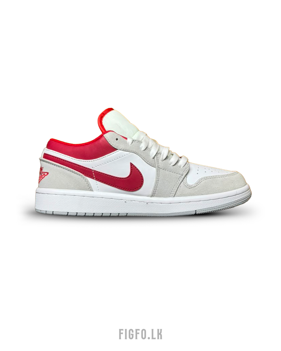 Jordan 1 Low SE Light Smoke Grey Red