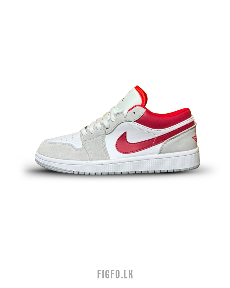 Jordan 1 Low SE Light Smoke Grey Red